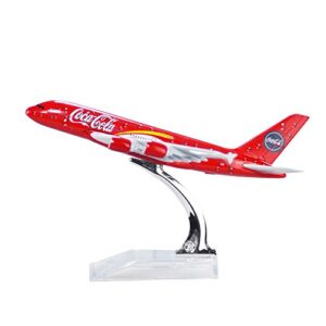 24-hours coca aerospace a380 alloy flying model aircraft child birthday gift plane models chiristmas gift 1:400