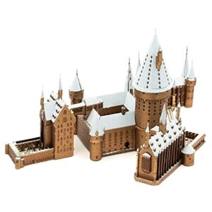 Fascinations Metal Earth Premium Series Harry Potter Hogwarts Castle in Snow 3D Metal Model Kit