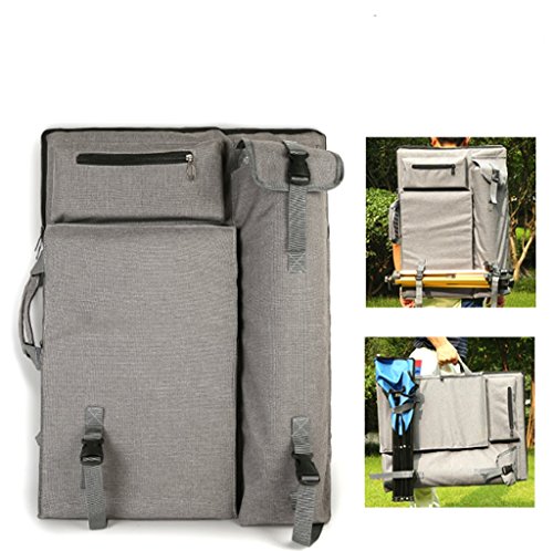 Art Portfolio Bag Backpack - Outdoors Artist Art Supply Sketch Board Travel Sketchpad Drawing Board Canvas Portfolio Bag for Art Student Photo Sketching Painting Easel Palette Brushes Storage