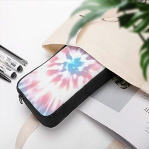 Transgender Color Tie Dye Pencil Case Makeup Bag Big Capacity Pouch Organizer for Office College