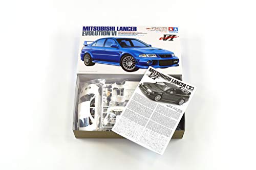 Tamiya 24213 1/24 Mitsubishi Lancer Evolution Vi Plastic Model Kit