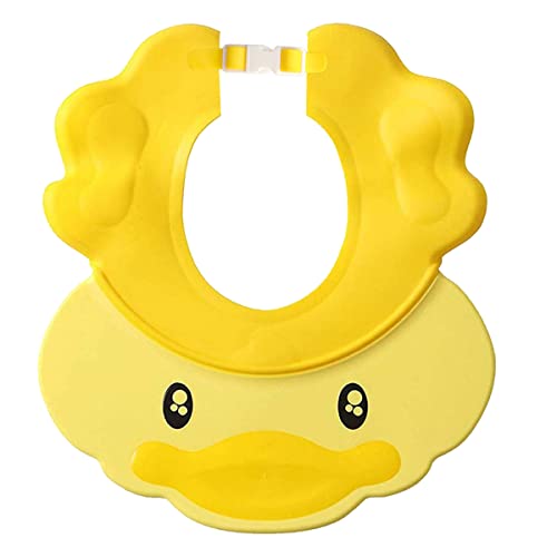Baby Shower Cap Adjustable Silicone Shampoo Bath Cap Visor Cap Protect Eye Ear for Infants Toddlers Kids Children