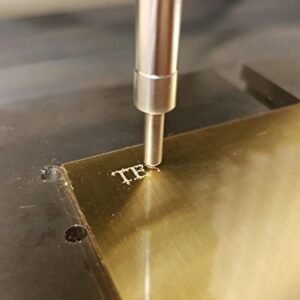 (NEW) RDZ ENGRAVER FOR CNC MACHINE. DIAMOND SPRING LOADED DRAG ENGRAVING TOOL WITH 90 DEGREE TIP