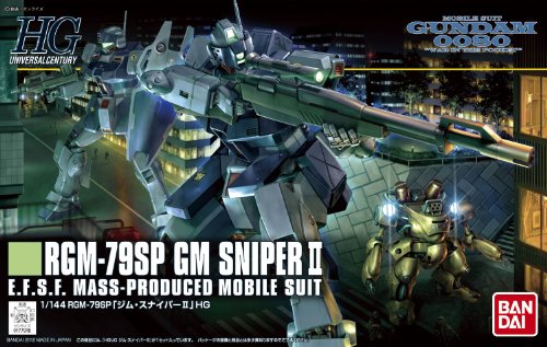 Bandai Hobby #146 GM Sniper II 1/144th HGUC Action Figure