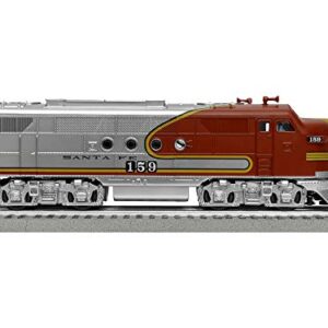 Lionel Santa Fe Super Chief LionChief Set with Bluetooth Capability, Electric O Gauge Model Train Set with Remote