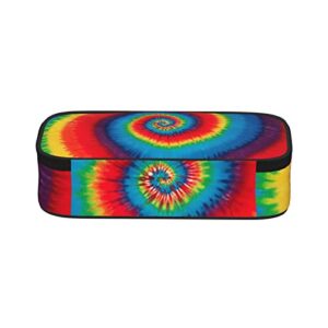 Fxuocza Tie Dye Rainbow Pencil Cases for Girls Pencil Bags with Zipper,Aesthetic Pencil Case Organizer Pencil Box