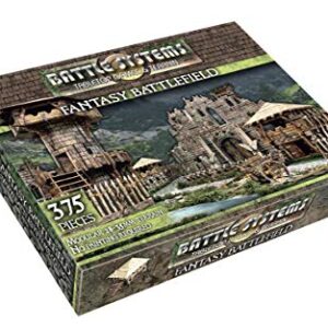 Battle Systems – Modular Fantasy Scenery – Perfect for Roleplaying and Wargames - Multi Level Tabletop Terrain for 28mm Miniatures – Colour Printed Model Diorama – DND Warhammer (Battlefield)