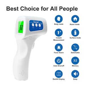 Berrcom Non Contact Infrared Forehead Thermometer JXB-178 Contactless Thermometer 3 in 1 for Kids Infant Adult Fever Check