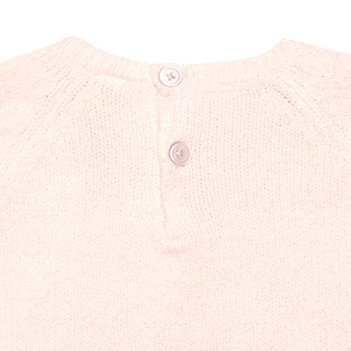 Gerber Baby and Toddler Girls Sweater with Tulle Trim, Light Pink, 4T