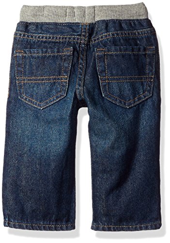 The Children's Place Baby Boys' Pull On Straight Jeans, Liberty Blue, 4T