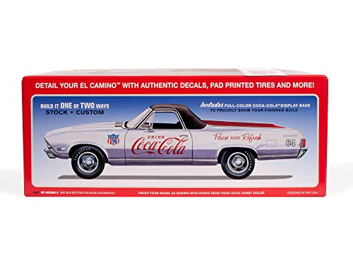 AMT1362 Coca-Cola 1968 Chevy El Camino SS 1:25 Model Kit