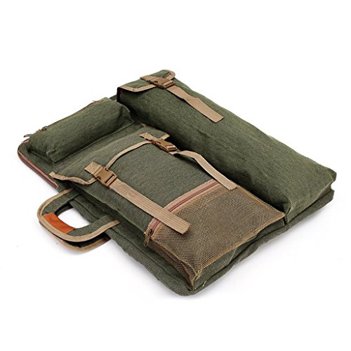 Multifunction Canvas Sketchpad Painting Portfolio Bag Drawing Sketch Board Carrying Case Pack Outdoor Backpack Travel Art School Supplies