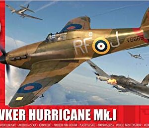 Airfix Hawker Hurricane MK I 1:48 WWII Military Aviation Plastic Model Kit A05127A