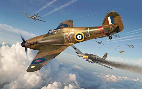 Airfix Hawker Hurricane MK I 1:48 WWII Military Aviation Plastic Model Kit A05127A