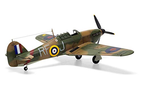 Airfix Hawker Hurricane MK I 1:48 WWII Military Aviation Plastic Model Kit A05127A