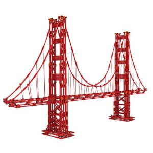 K'NEX Architecture: Golden Gate Bridge - Build IT Big - Collectible Building Set for Adults & Kids 9+ - New - 1,536 Pieces - Over 3 Feet Long - (Amazon Exclusive)