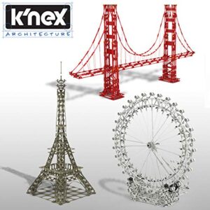 K'NEX Architecture: Golden Gate Bridge - Build IT Big - Collectible Building Set for Adults & Kids 9+ - New - 1,536 Pieces - Over 3 Feet Long - (Amazon Exclusive)