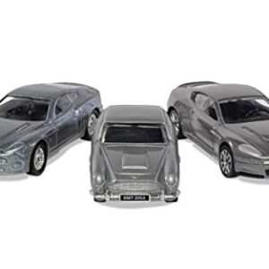 Corgi James Bond Aston Martin Collection with DB5, Vanquish & DBS Fit The Box Scale Diecast Display Models TY99284