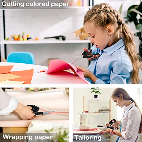 3 Pcs Household Laser Scissors Gadget Sewing Laser Scissors Sewing Laser Guided Scissors Electric Scissors for Cutting Fabric Fabric Scissors for Cut Straight Fast Fabrics Paper Crafts Sewing Gift
