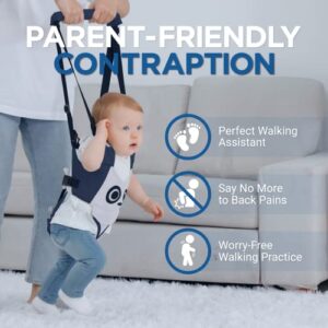 Watolt Baby Walking Harness - Handheld Kids Walker Helper - Toddler Infant Walker Harness Assistant Belt - Help Baby Walk - Child Learning Walk Support Assist Trainer Tool - for 7-24 Month Old (Panda)