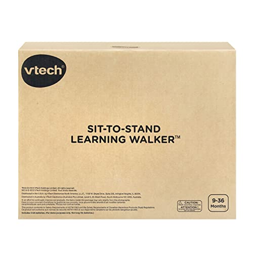 VTech Sit-to-Stand Learning Walker (Frustration Free Packaging), Lavender (Amazon Exclusive)