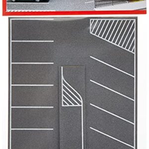 Busch 7076 FLX Parking lot 200x160mm HO Scale Scenery Kit, Gray