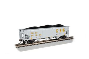 bachmann trains – 40′ quad hopper car – csx® #141944 (gray & yellow) – ho scale