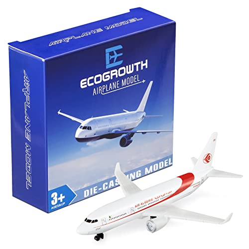 EcoGrowth Model Planes Algeria Airplane Model Airplane Toy Plane die-cast Planes for Collection & Gifts for Christmas, Birthday