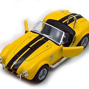 Kinsmart 1965 Shelby Cobra 427 S/C 1:32 Blue (New, NO Box) (Yellow)