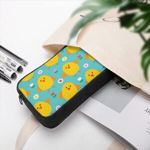 Easter Chick Pencil Case Makeup Bag Big Capacity Pouch Organizer for Office College