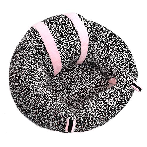 ANPPEX Baby Support Seat, Cute Baby Sofa Chair for Sitting Up, Comfy Plush Infant Seats with Stuffing Inside for 3-12 Months Baby