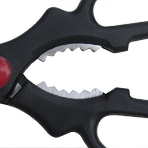 Very Sharp Multi Purpose Scissors - Reinforced Blade Shears, Left and Right Handed for kitchen sewing garden