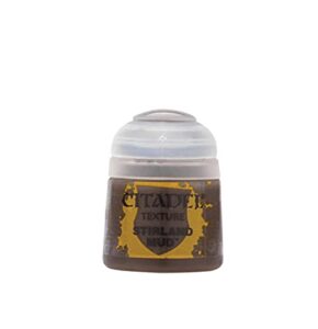 games workshop citadel pot de peinture – technical texture stirland mud (24ml)