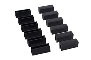 lucas toys train track clips for lionel o-gauge fastrack tracks, pack of 12 (tracks not included)