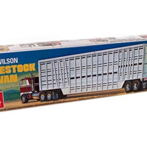 AMT Wilson Livestock Van Trailer 1:25 Scale Model Kit