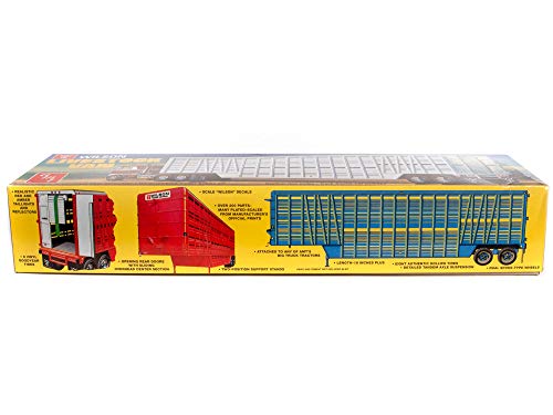 AMT Wilson Livestock Van Trailer 1:25 Scale Model Kit