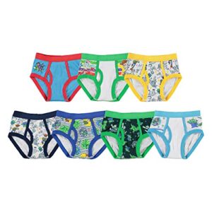 toy story boy’s brief multipack underwear, toy 7pack, 2-3t us