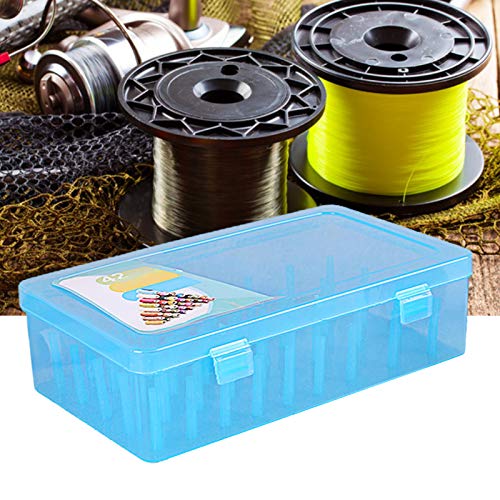 42 Grids Clear Plastic Organizer Box Axis Sewing Threads Box Transparent Needle Wire Storage Organizer Containers for Spools Home Embroidery & Sewing Thread Transparent