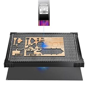 Honeycomb Working Table, The Accessories for Laser Cutter, for Fast Heat Dissipation and Desktop-Protecting, Compatible with All Laser Cutter, 15.7"x 15.7"x 0.86"