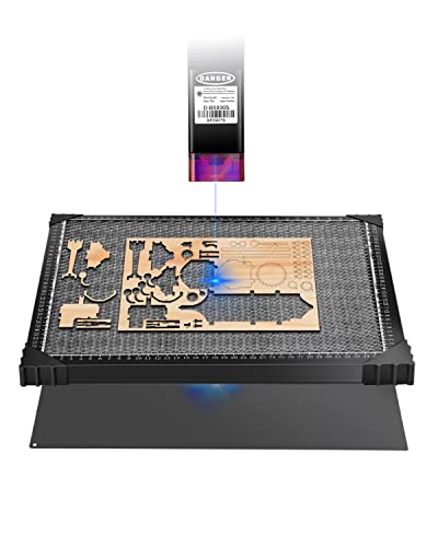 Honeycomb Working Table, The Accessories for Laser Cutter, for Fast Heat Dissipation and Desktop-Protecting, Compatible with All Laser Cutter, 15.7"x 15.7"x 0.86"