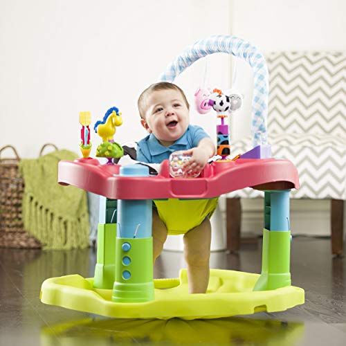 Evenflo Exersaucer Moovin & Groovin Activity Center, 25x30x30 Inch (Pack of 1)