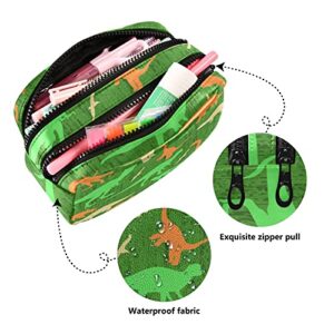 Pencil Case Dinosaur Pattern Big Capacity Pencil Pouch Cute School Supplies Pencil Bags with Zipper Lightweight Organizer Waterproof Students Office Adults