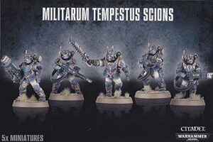 games workshop warhammer 40k militarum tempetus scions