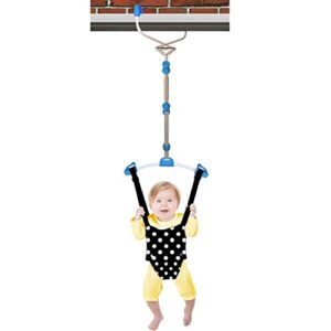 outingpet door jumper swing bumper jumper exerciser set with door clamp adjustable strap for toddler infant 6-24 months