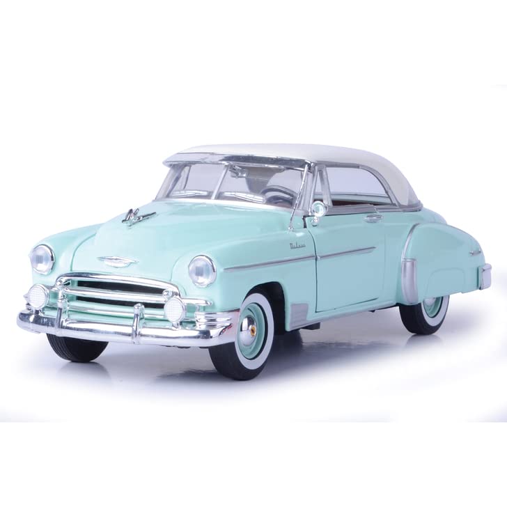 1950 Chevy Bel Air, Green - Motormax Premium American 73268 - 1/24 Scale Diecast Model Car