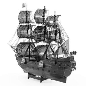 Fascinations Metal Earth Premium Series Black Pearl Black Version 3D Metal Model Kit