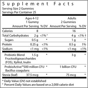 Rainbow Light Probiolicious Plus Gummies Plus Superfoods & Probiotics, Berry, 50 Gummies (Package May Vary)