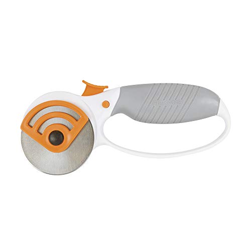 Fiskars Crafts 190160-1001 Heavy-Duty Comfort Loop Rotary Cutter (65 mm)