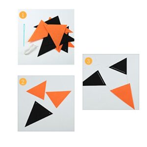 Halloween Pennants Banners, JmYo Durable and Reusable with 20pcs Pennants Flags Party Decoration, 20ft