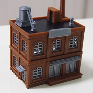 Outland Models Railway Industrial Building Factory/Warehouse Stackable N Scale